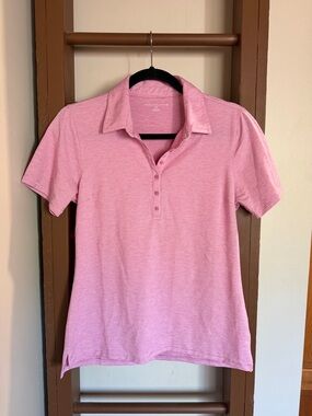 Travis Mathew Women’s Featherweight Active Polo Pink